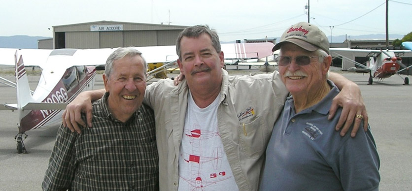 Dave Gray, Jim Riordan and Lennert Von Clemm